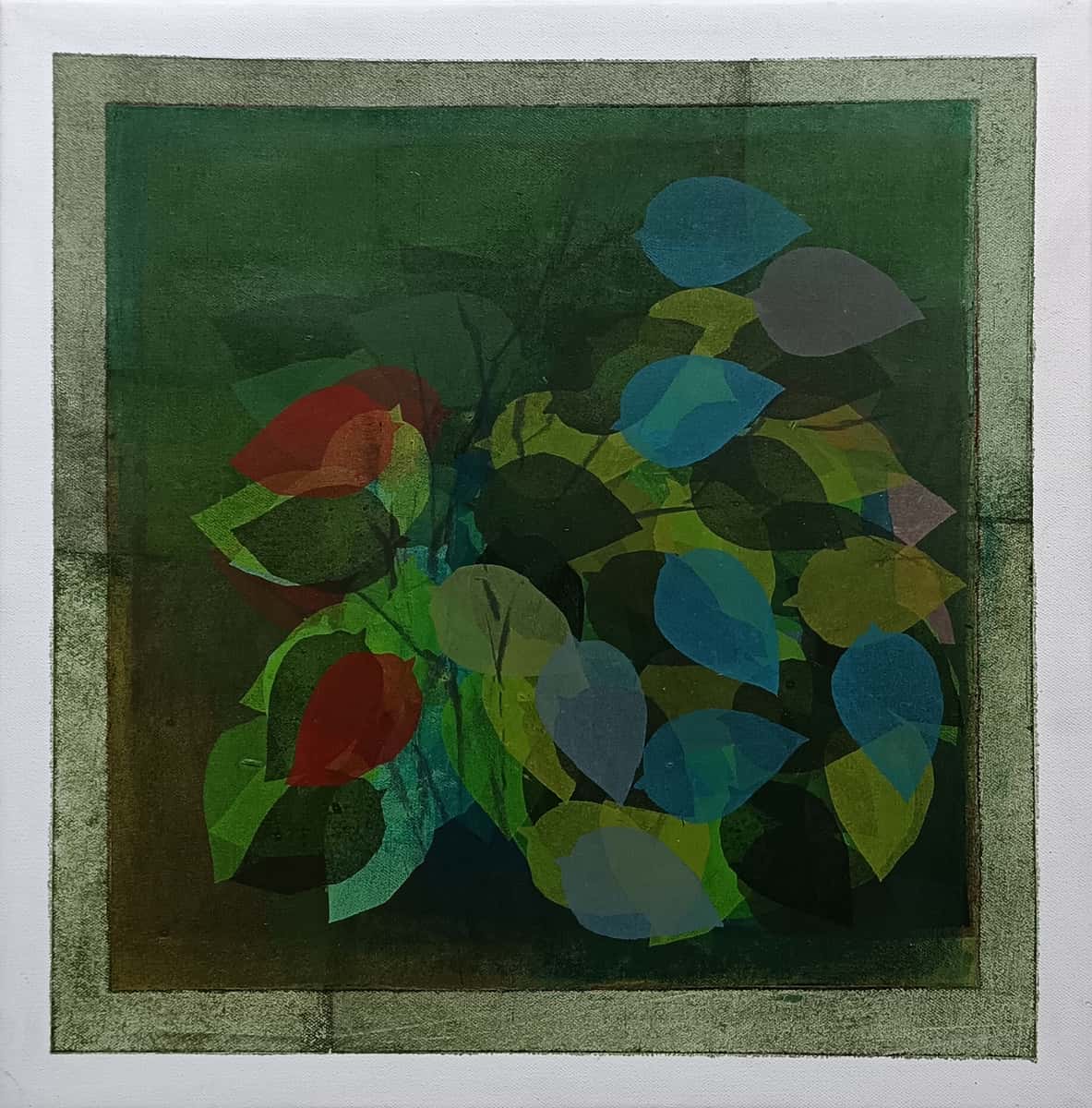 Rahim Mirza, Bhopal, Acrylic on Canvas, 18 x 18 inches, 2025 (1)