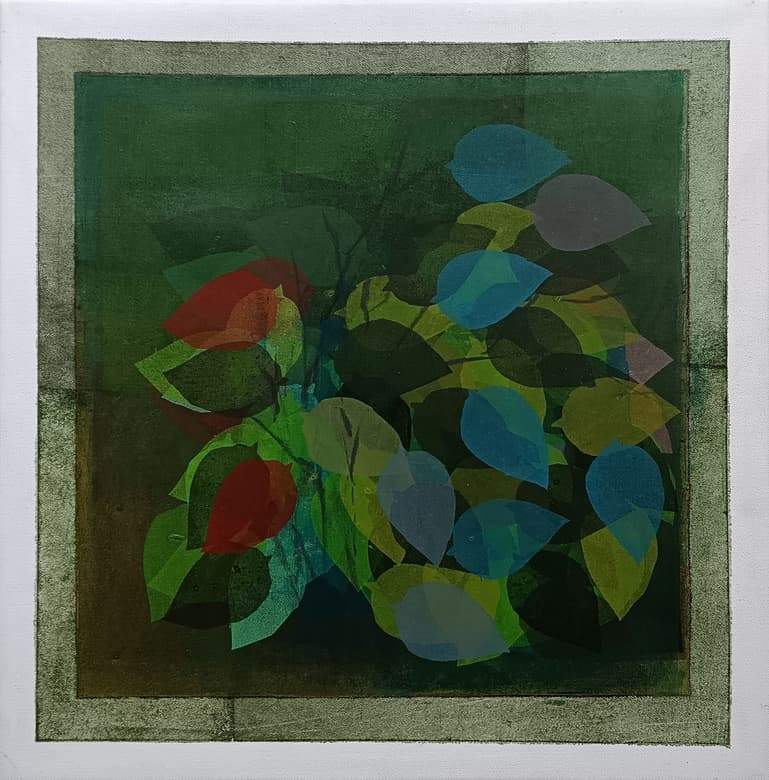 Rahim Mirza, Bhopal, Acrylic on Canvas, 18 x 18 inches, 2025 (1)