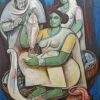 Bijan Choudhury Untitled Acrylic on Canvas 20 x 24 inches 2001