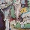 Bijan Choudhury Untitled Acrylic on Canvas 20 x 24 inches 2001