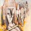 Bijan Choudhury Untitled Acrylic on Canvas 30 x 60 inches 2005