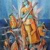 Bijan Choudhury Untitled Oil on Canvas 18 x 24 inches 2008