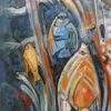 Bijan Choudhury Untitled Oil on Canvas 18 x 24 inches 2008