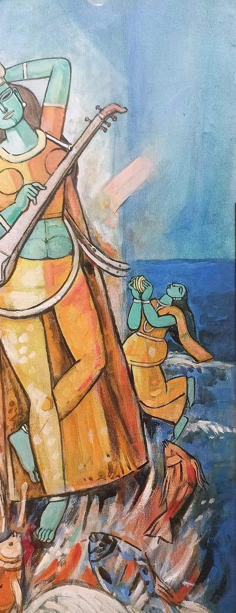 Bijan Choudhury Untitled Oil on Canvas 18 x 24 inches 2008