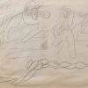 F.N. Souza Untitled Graphite on Paper 13 x 8 inches 1968