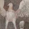 Ganesh Pyne The Wings Ink & Crayon on Paper 10.2 x 7.8 inches 2002