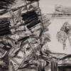 Ram Kumar Untitled Acrylic on Paper 21 x 35 inches 1988