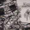 Ram Kumar Untitled Acrylic on Paper 21 x 35 inches 1988
