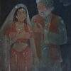 Dilip Banerjee Untitled Wash Painting on Paper 8 x 10 inches 2002