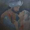 Dilip Banerjee Untitled Wash Painting on Paper 9 x 12 inches 1998