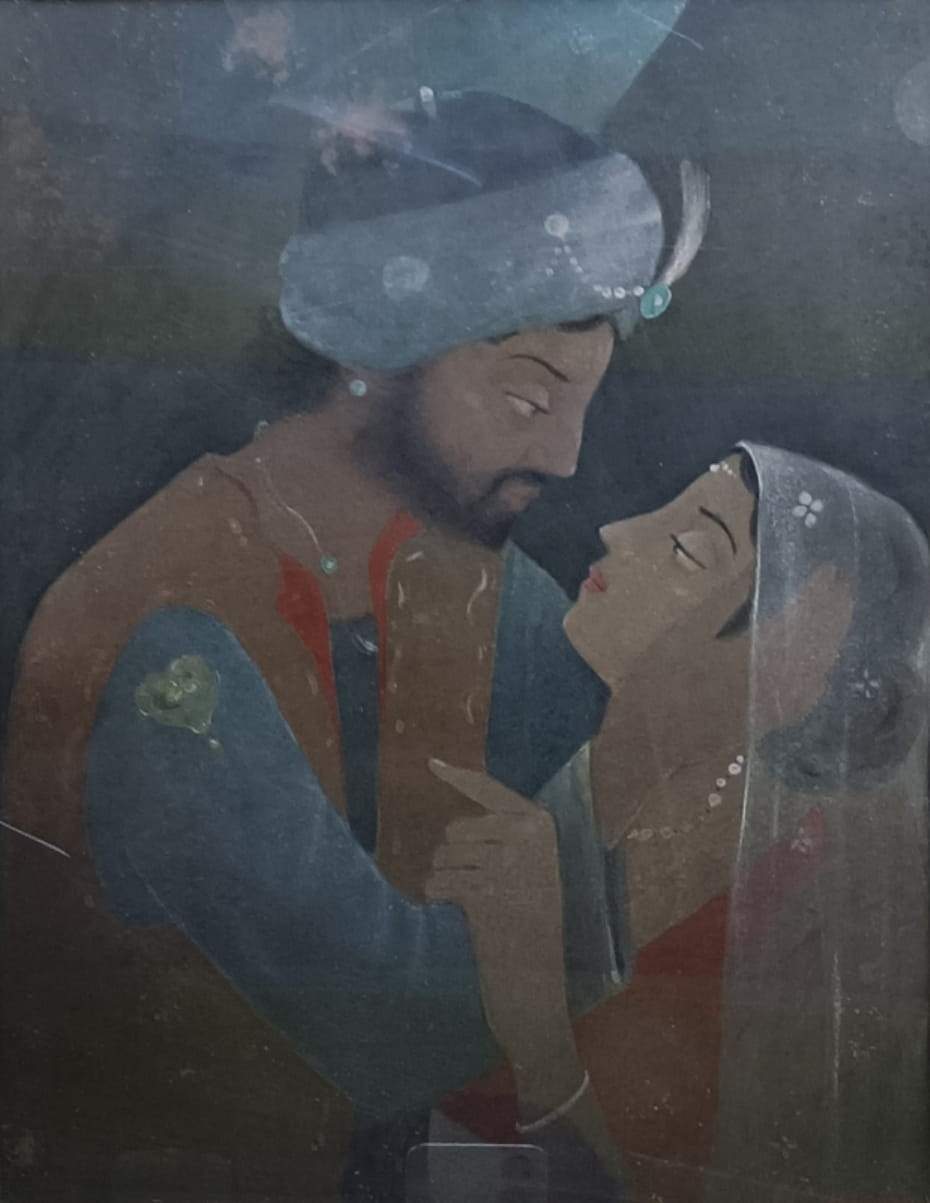 Dilip Banerjee Untitled Wash Painting on Paper 9 x 12 inches 1998