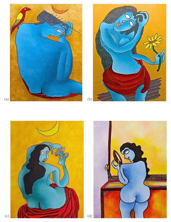 Prokash Karmakar Set of 4 works