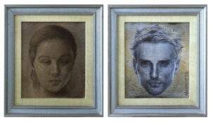 Untitled, Face (Set of 2 works)