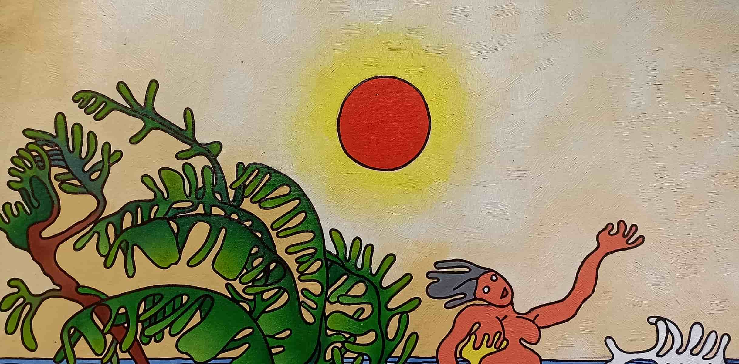 Prokash Karmakar Untitled Acrylic on Canvas 30 x 36 inches 2007 (2)
