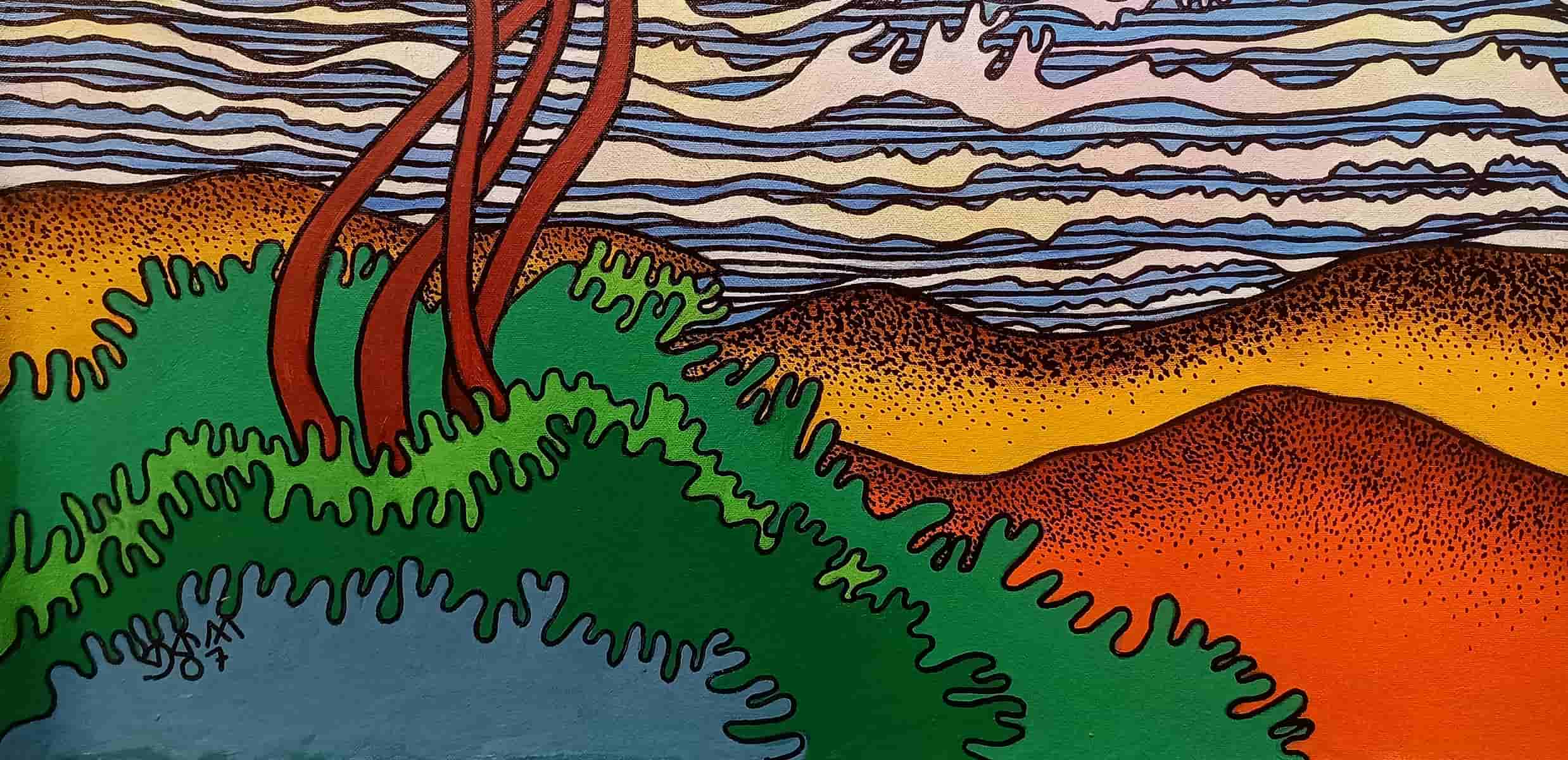 Prokash Karmakar Untitled Acrylic on Canvas 30 x 36 inches 2007 (3)
