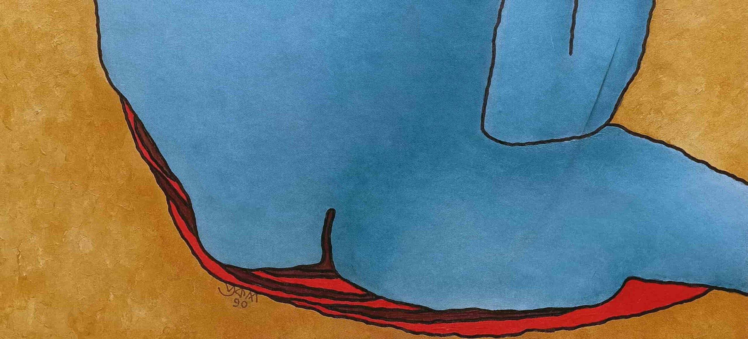 Prokash Karmakar Untitled Acrylic on Paper 24 x 32 inches 1990 (4)