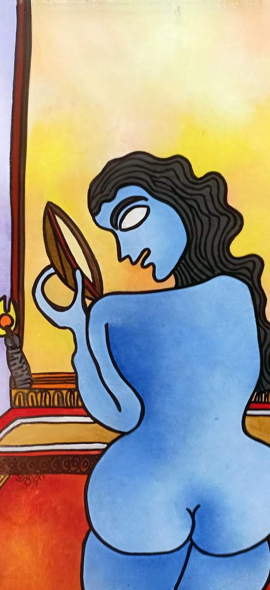 Prokash Karmakar Untitled Acrylic on Paper 24 x 32 inches 2007 (2)