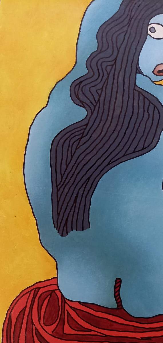 Prokash Karmakar Untitled Acrylic on Paper 32 x 24 inches 1991 (4)