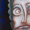 Sanat Kar Defeated Tempera on Paper 17.5 x 13 inches 2001