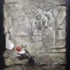 Sanatan Dinda Untitled Fiber Glass, Mixed Media on Board 42 x 58 inches 2002
