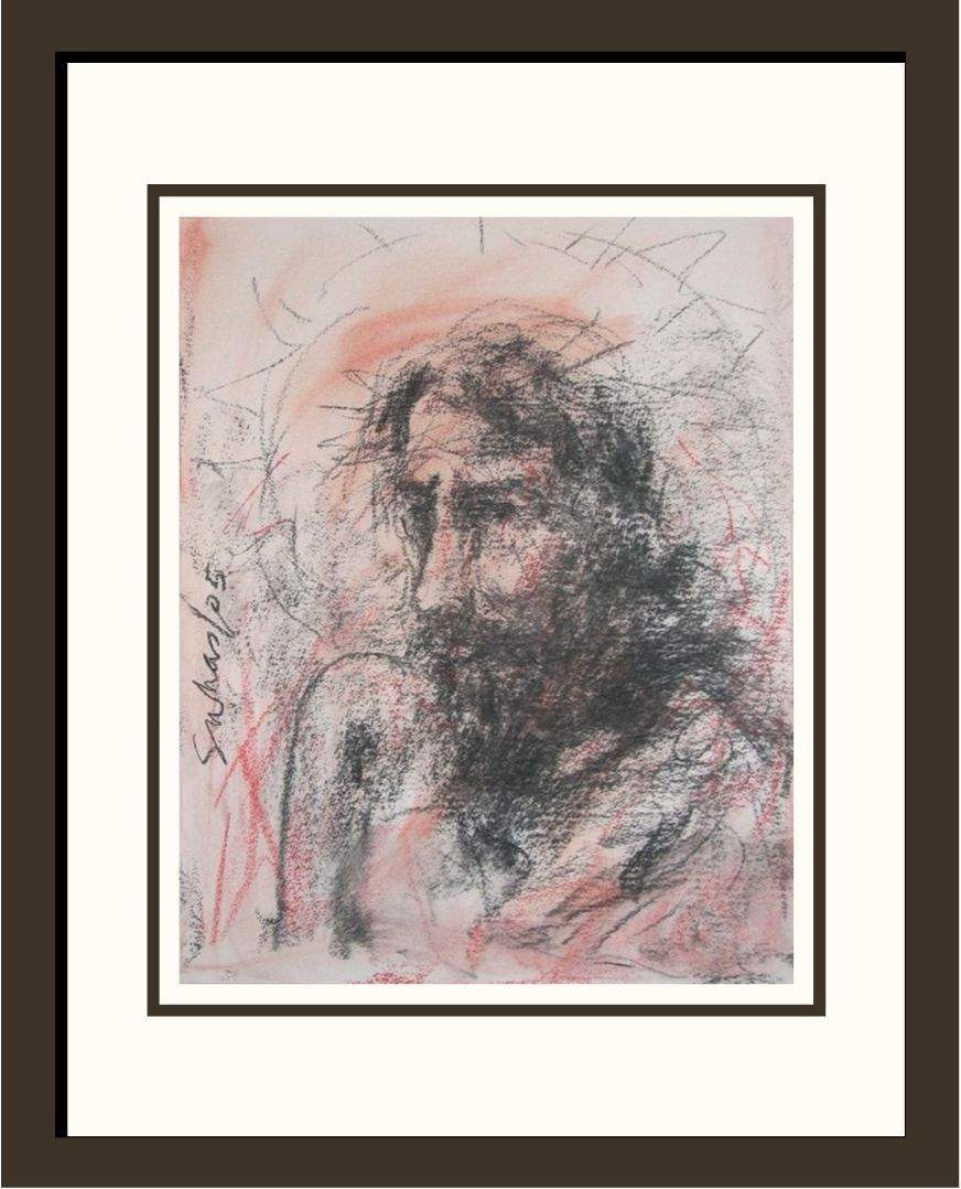 Suhas Roy Christ Framed