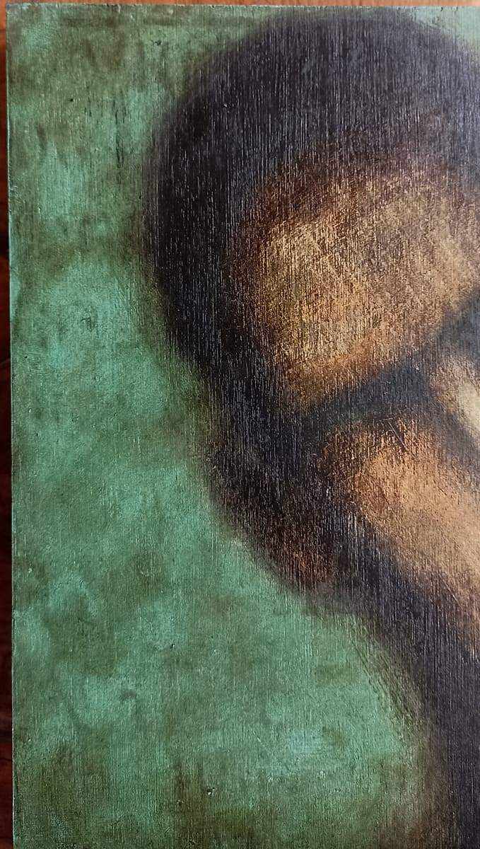 Sunil Padwal Untitled Acrylic on Masonite 25 x 24 inches