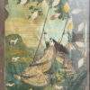 Raja Ravi Varma Mohini Oleograph with embellishments 20 x 14 inches