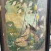 Raja Ravi Varma Mohini Oleograph with embellishments 20 x 14 inches