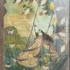 Raja Ravi Varma Mohini Oleograph with embellishments 20 x 14 inches